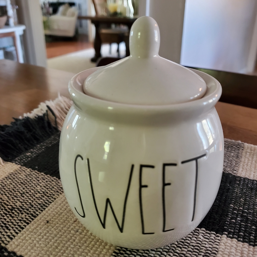 Rae Dunn Sweet small sugar jar farmhouse